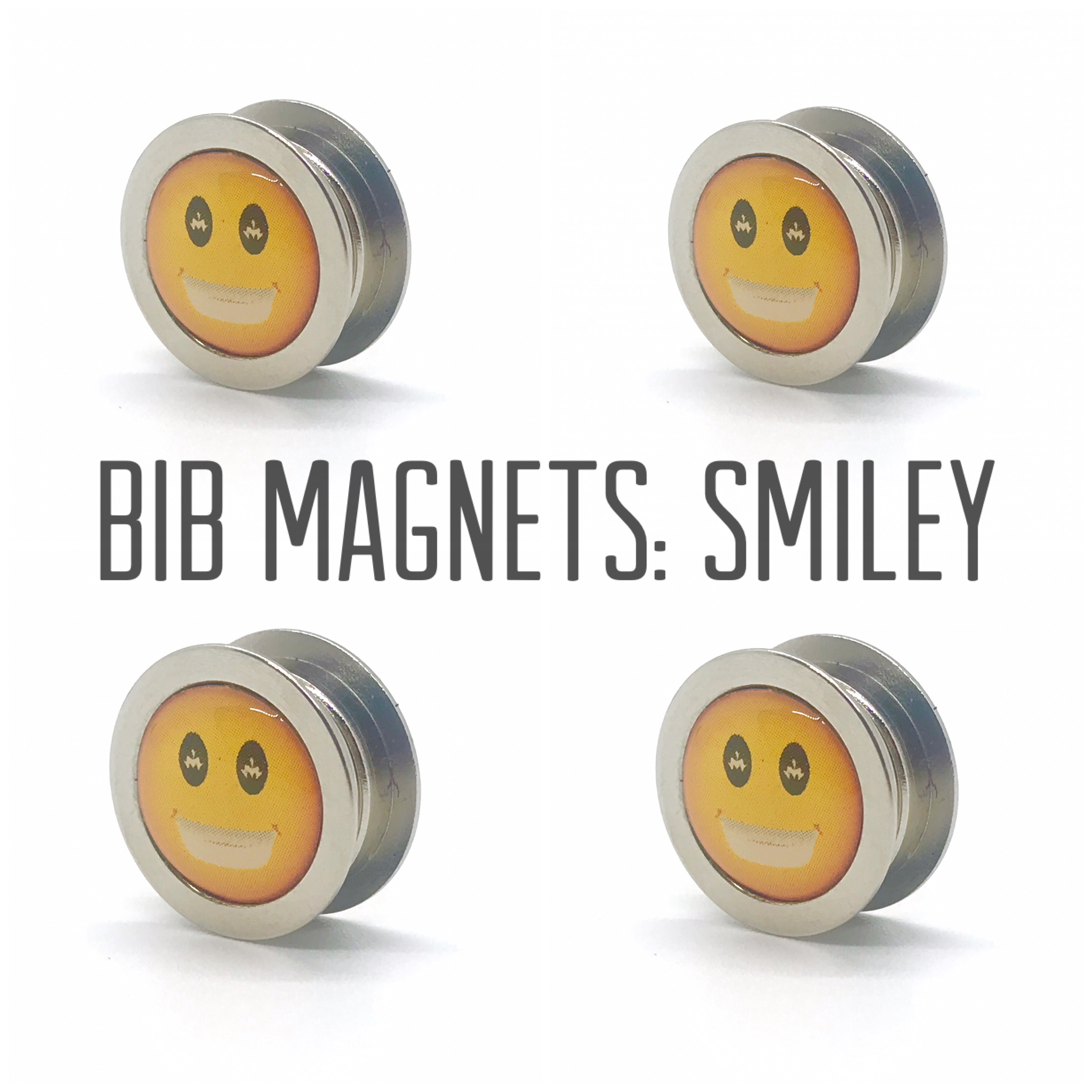 Smiley – Bib Magnets